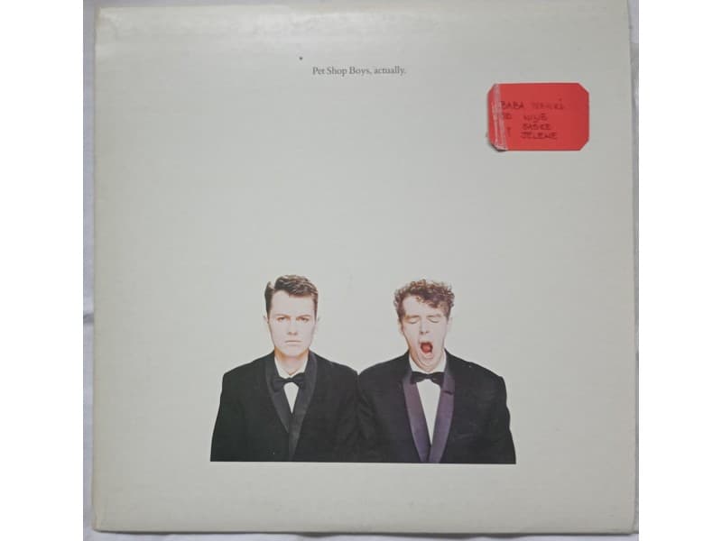 PET SHOP BOYS — ACTUALLY