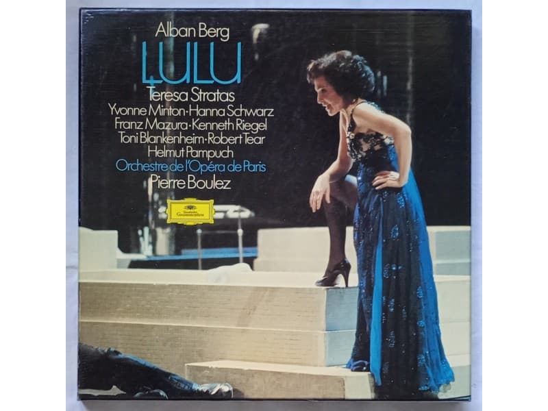 Alban Berg-T.Stratos,Y.Minton,H.Schwarz.- 4LPBOX Lulu — —