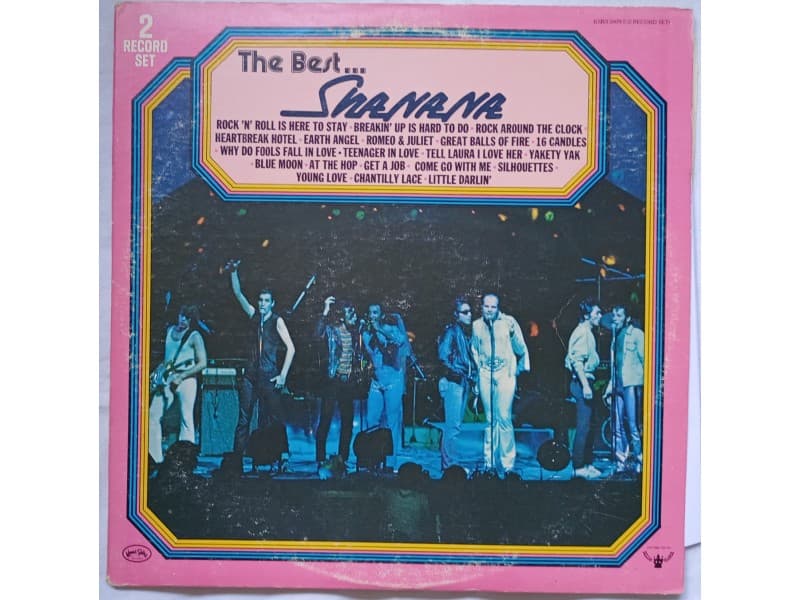 SHA NA NA — 2LP THE BEST....