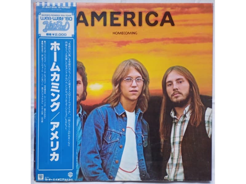 AMERICA — HOMECOMING ( Japan Press !!!)