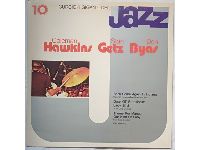 Coleman Hawkins,Stan Getz,Don Byas — Jazz Vol.10