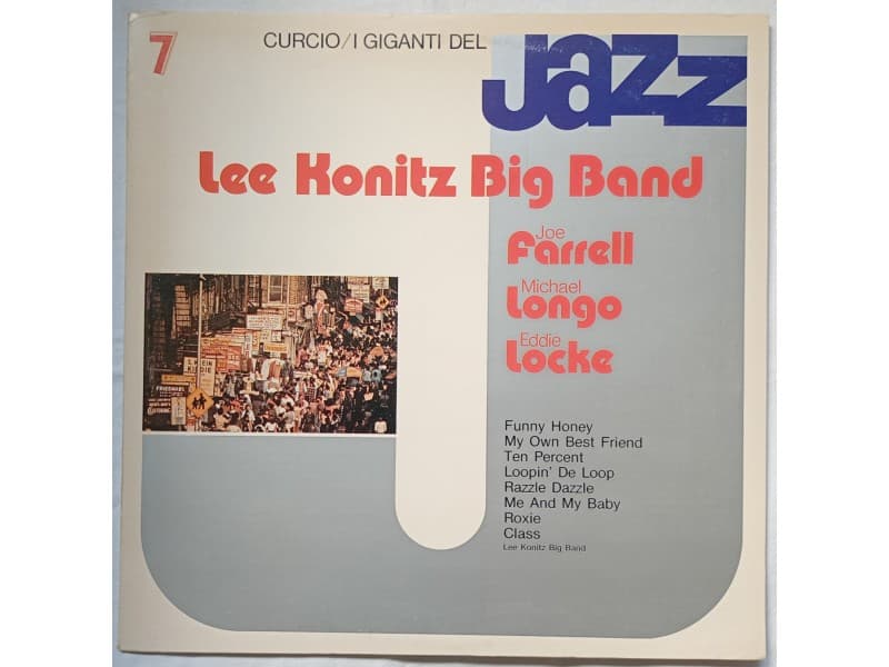 Lee Konitz Big Band,J.Farrell,M.Longo,E.Locke — Jazz 7