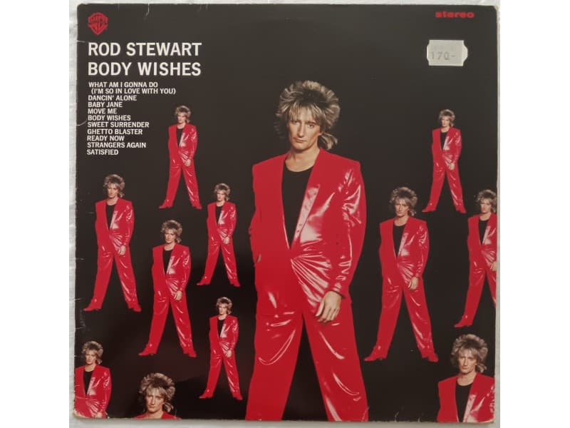 ROD STEWART — BODY WISHES (Germany Press !!! )