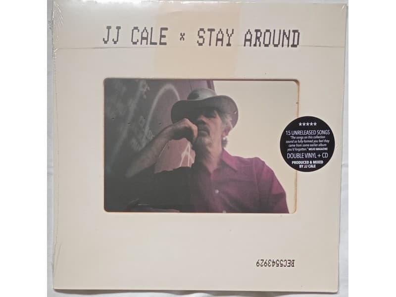 J. J. CALE — 2LP + CD STAY AROUND ( Mint !!!)