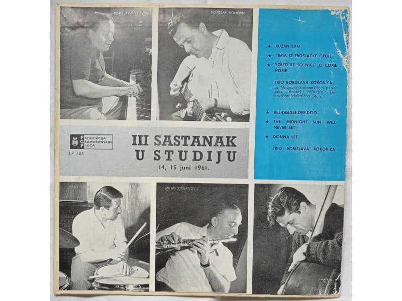 Trio BORISLAVA ROKOVICA — III Sastanak u studiju