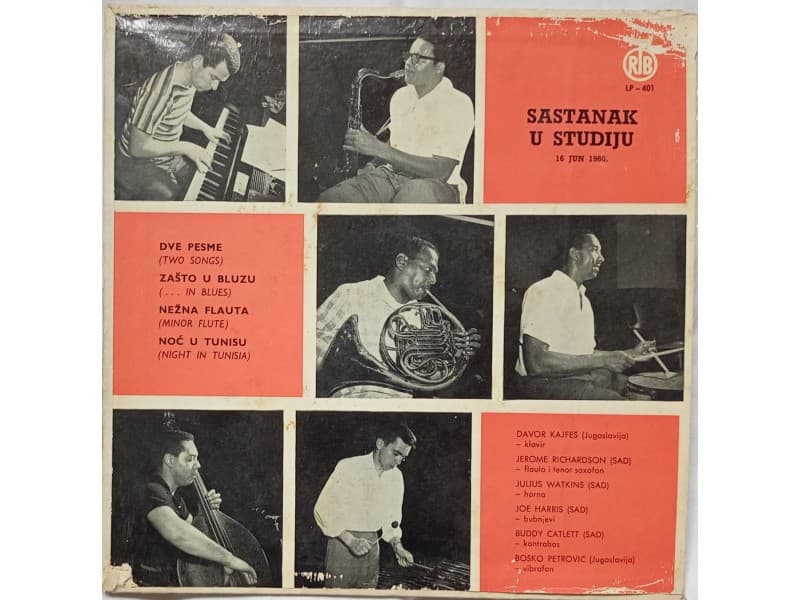 VARIOUS — SASTANAK U STUDIJU