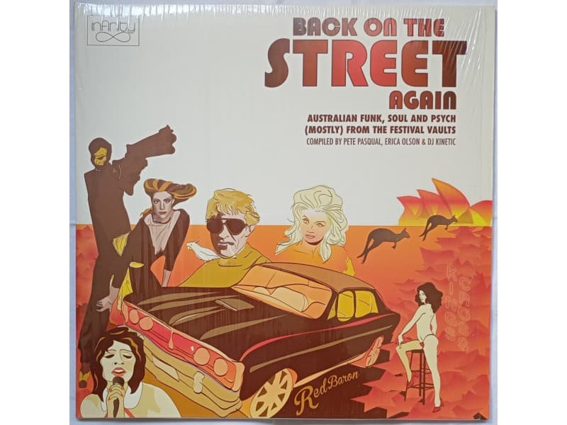 VARIOUS — 2LP Back on the street again(Australian)