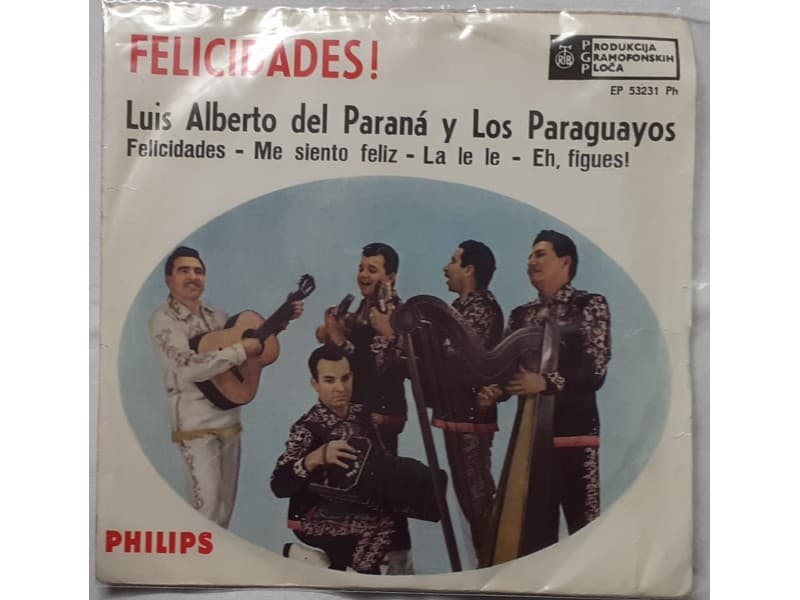 Luis Albert del Parana y Los Paraguayos — Felicidades