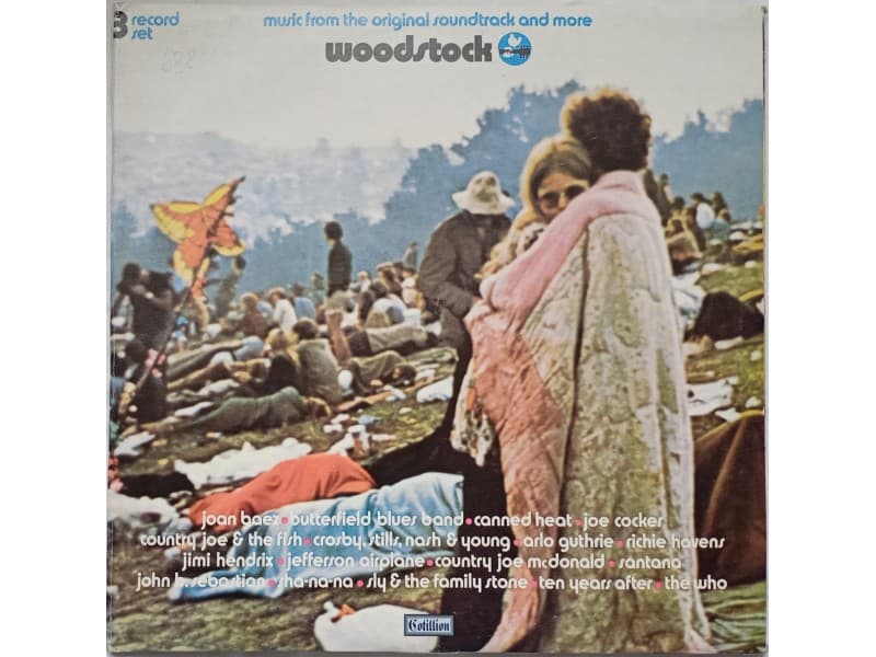 VARIOUS — 3LP WOODSTOCK