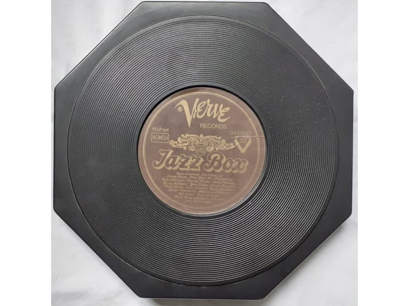 VARIOUS — 10LP VERVE RECORDS JAZZ BOX