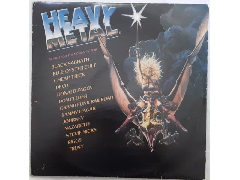 VARIOUS — 2LP HEAVY METAL ( Soundtrack )