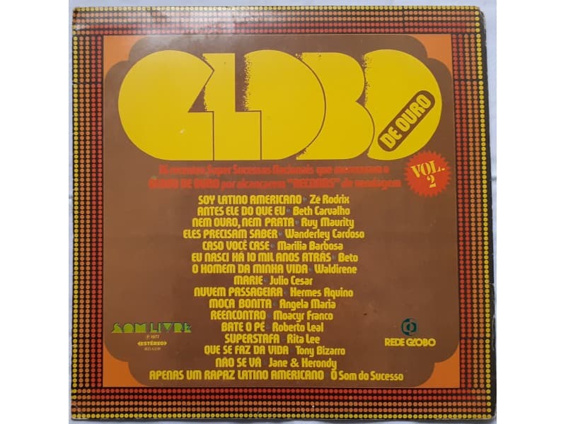 VARIOUS — GLOBO DE OURO Vol.2