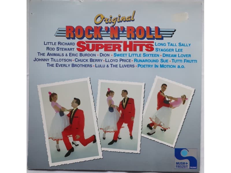 VARIOUS — Original ROCK`N`ROLL SUPER HITS