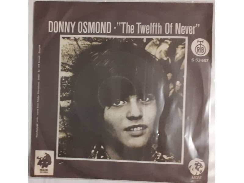 DONNY OSMOND — THE TWELFTH OF NEVER