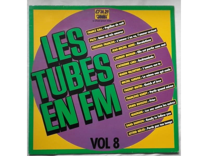VARIOUS — LES TUBES EN FM Vol. 8