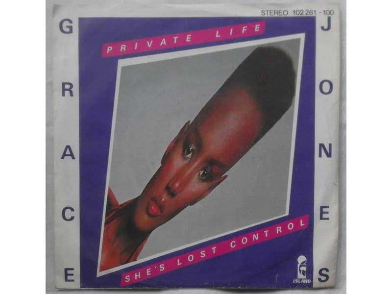 GRACE JONES — PRIVATE LIFE
