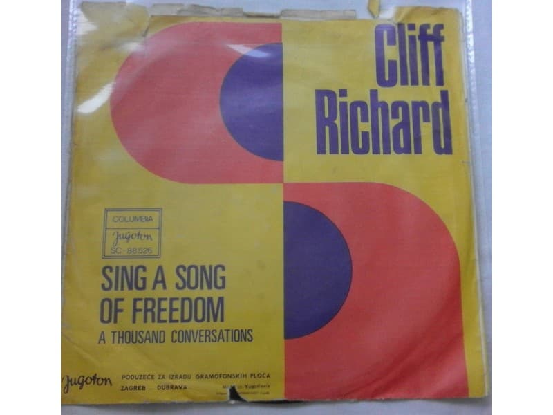 CLIFF RICHARD — SING A SONG OF FREEDOM