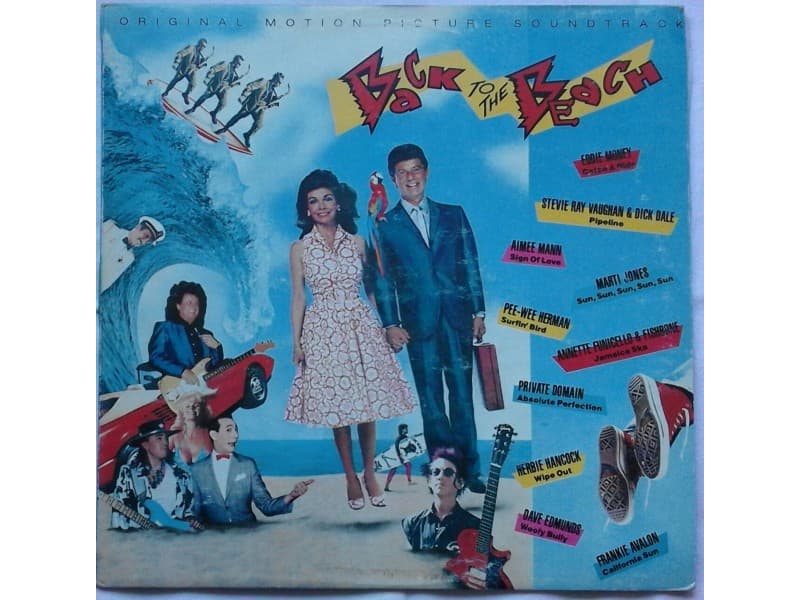 VARIOUS — BACK TO THE BEACH(Original Soundtrack)