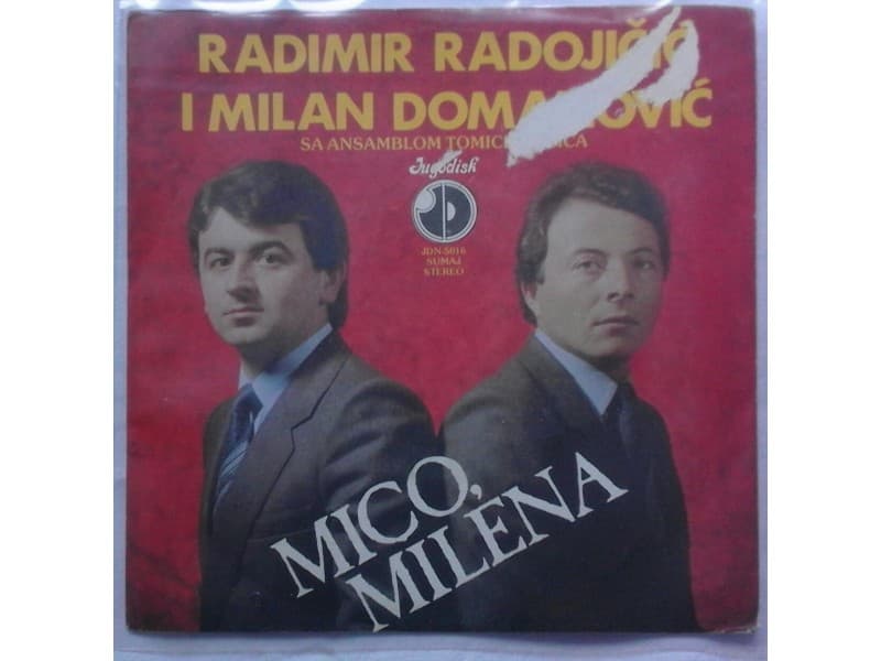 Radimir Radojicic O Milan Domanovic — Mico,Milena