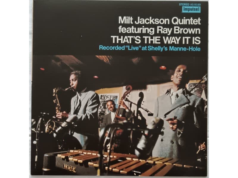 Milt Jackson Quintet — That`s the way it is (Japan Pres