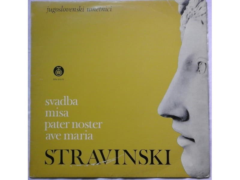 Stravinski – Svadba /Misa /Pater Noster /Ave Maria — —