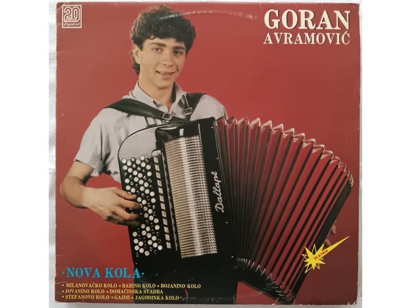 GORAN AVRAMOVIC — NOVA KOLA