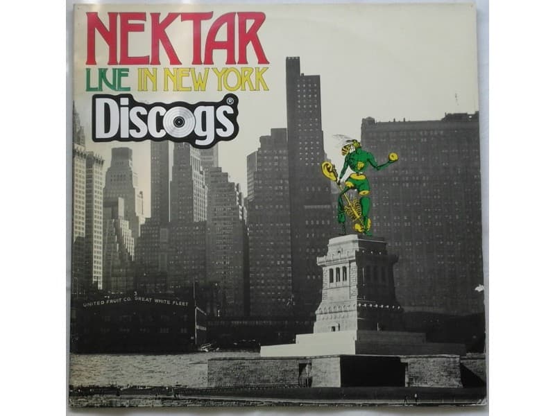 NEKTAR — 2LP LIVE IN NEW YORK