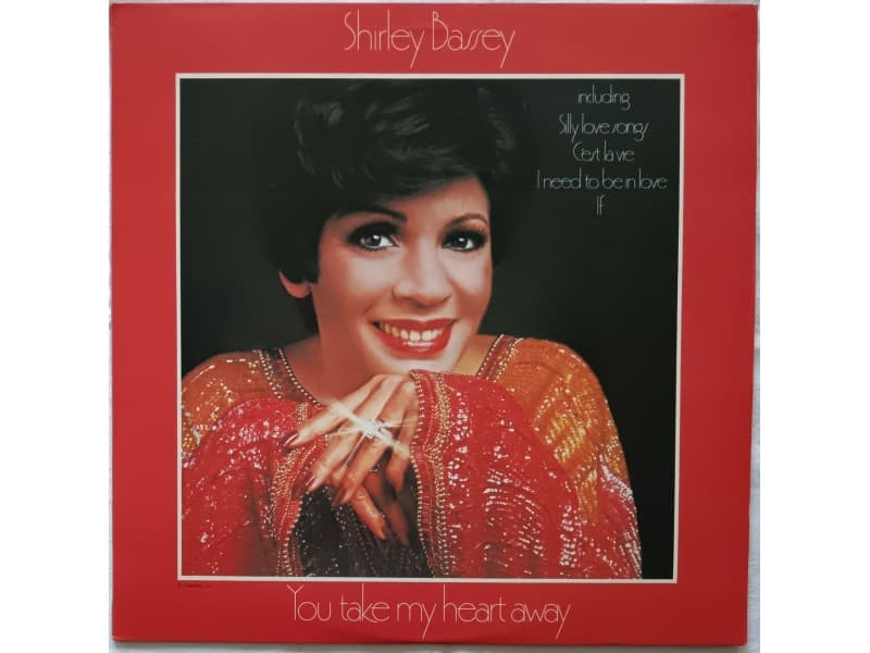 SHIRLEY BASSEY — You take my heart away (Japan Press)