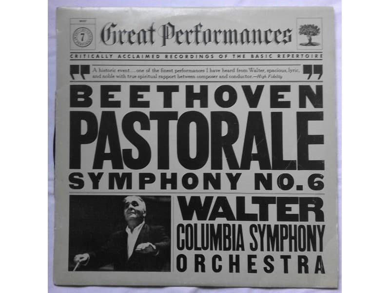 BEETHOVEN, WALTER — Pastorale Symphony No 6