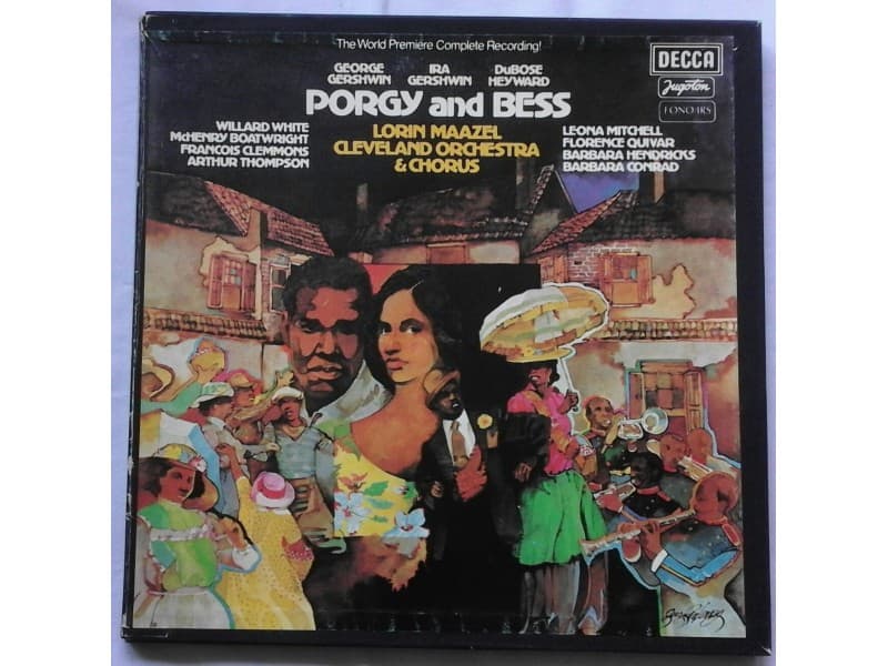 GEORGE GERSHWIN — 3LP Box Porgy and Bess