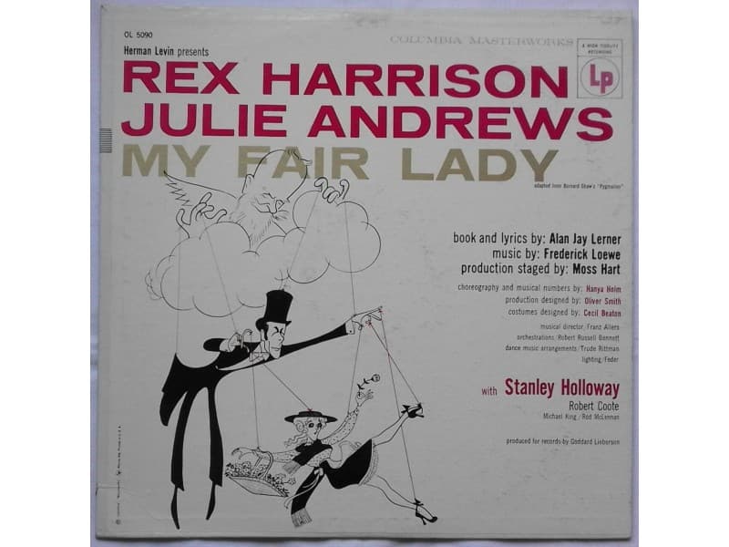 Rex Harrison & Julie Andrews — My fair lady