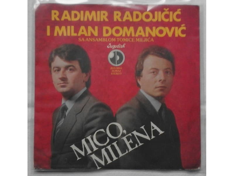 Radimir Radojicic i Milan Domanovic — Mico, Milena