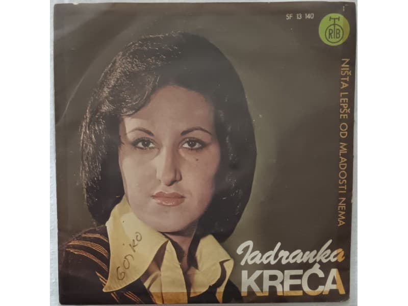 JADRANKA KRECA — Nista lepse od mladosti nema