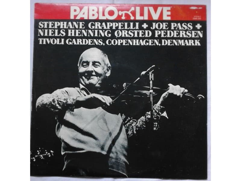 Stephane Grappelli + Joe Pass + Niels Henning — Tivoli