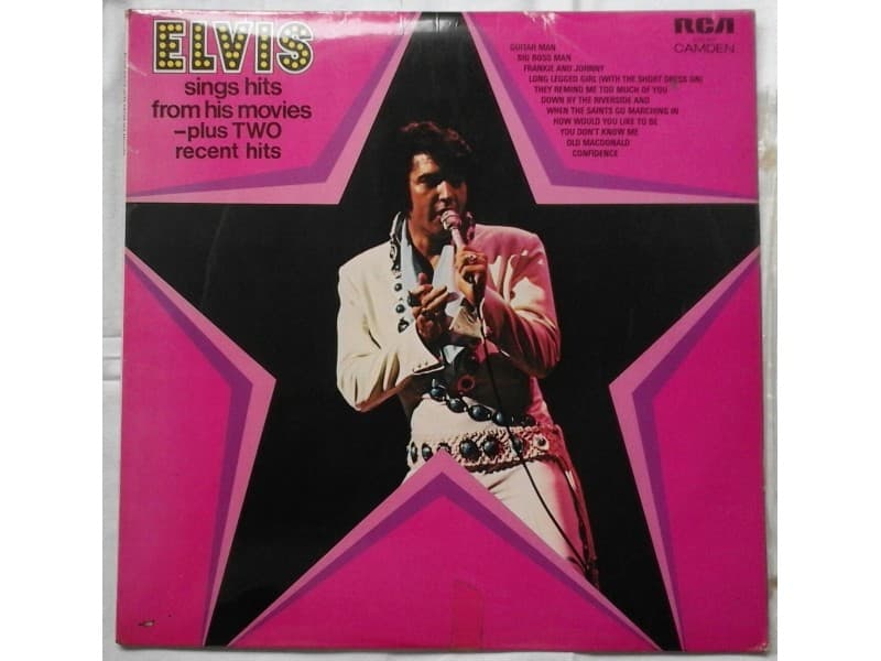 ELVIS PRESLEY — Sings hits from his movies