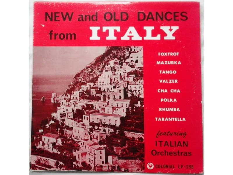 ITALIAN ORCHESTRAS — New & Old dances from Italy