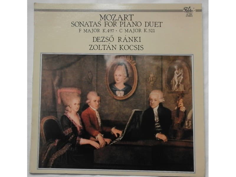 W. A. Mozart Dezso Ranki, Zoltan Kocsis — Sonatas for p