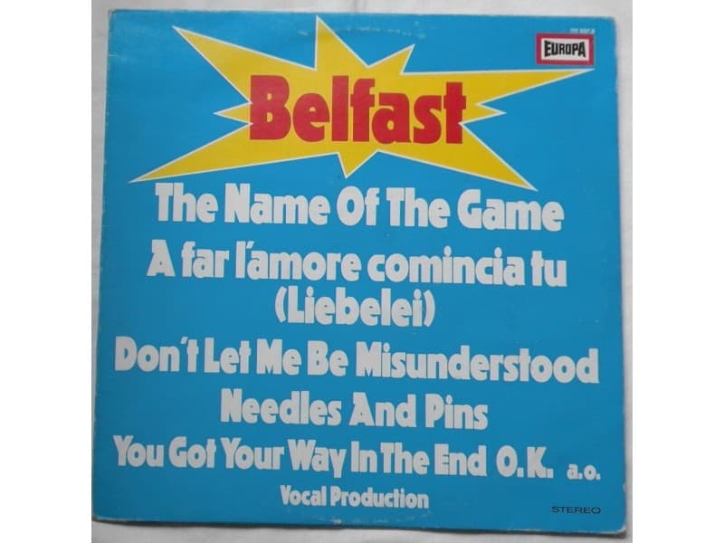 THE HILTONAIRES — BELFAST