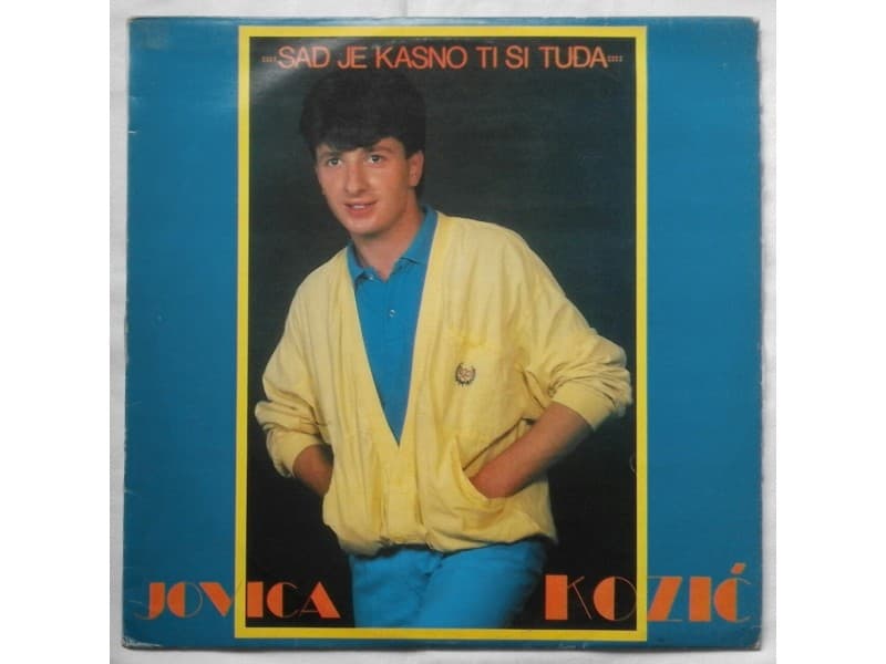JOVICA KOZIC — SAD JE KASNO TI SI TUDJA