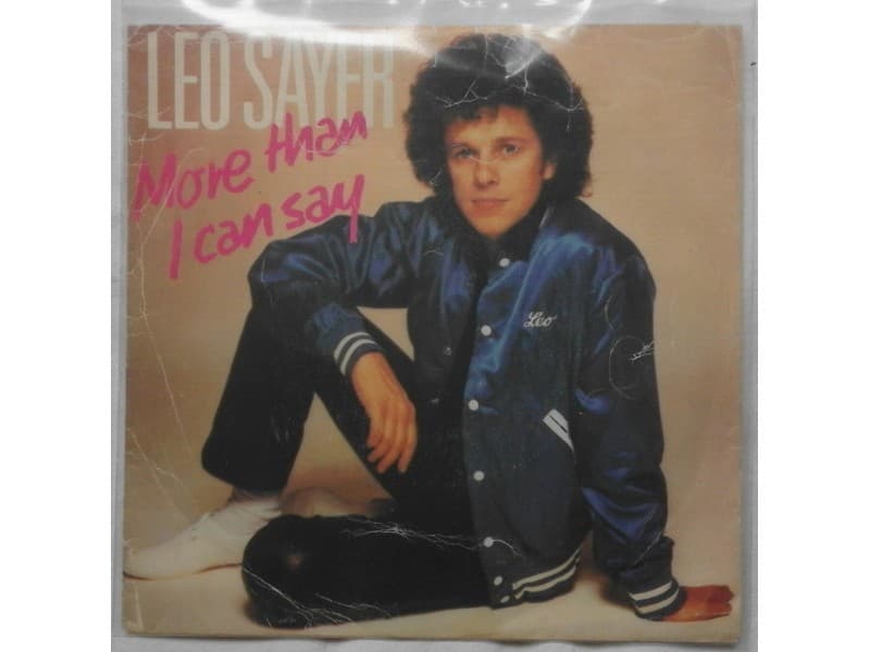 LEO SAYER — MORE THAN I CAN SAY