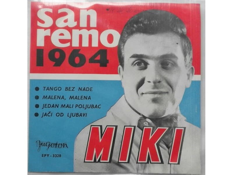 Miodrag Jevremovic — Tango bez nade (San Remo `64)