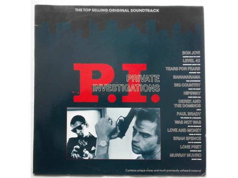 P. I. PRIVATE INVESTIGATIONS — Soundrack