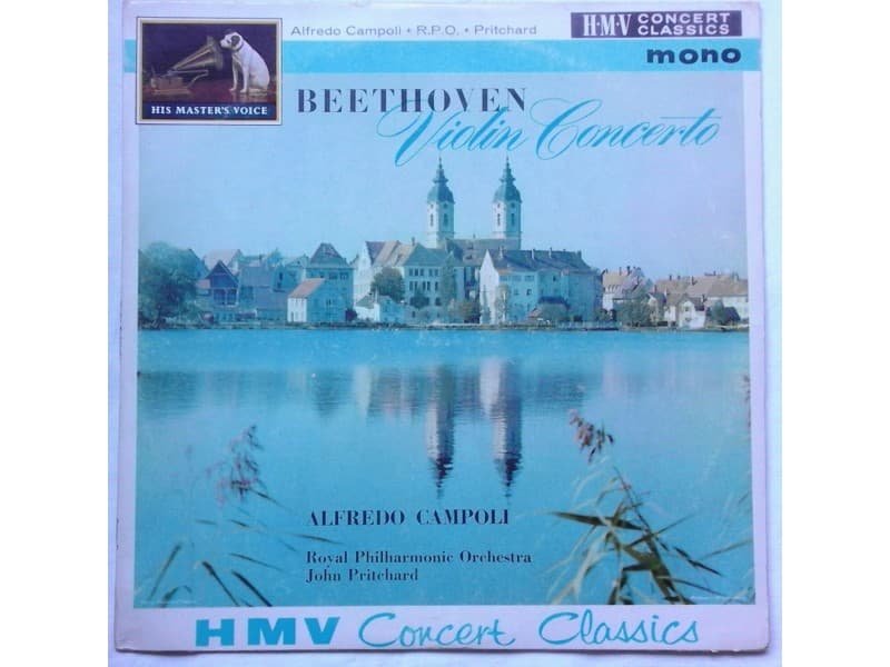 BEETHOVEN VIOLIN CONCERTO — Alfredo campoli