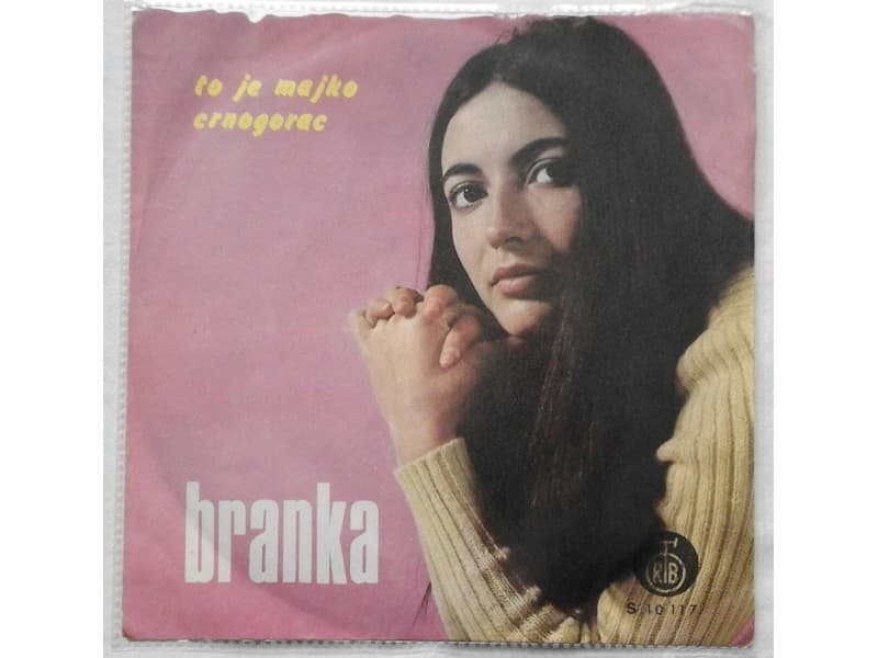 BRANKA SCEPANOVIC singl TO JE MAJKO CRNOGORAC — —