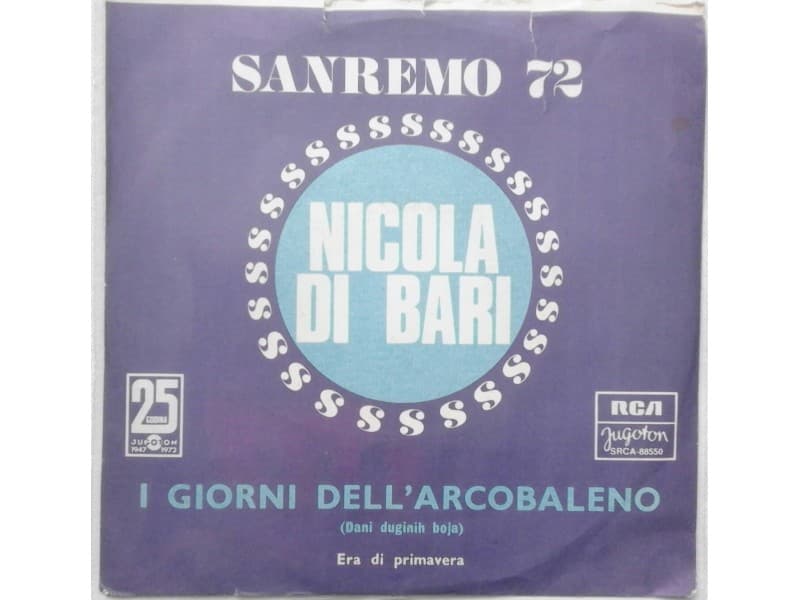 NICOLA DI BARI — I GIORNI DELL`ARCOBALENO