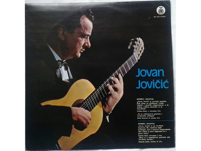 JOVAN JOVICIC — KONCERT ZA GITARU