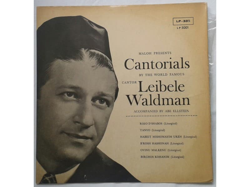 LEIBELE WALDMAN — CANTORIALS