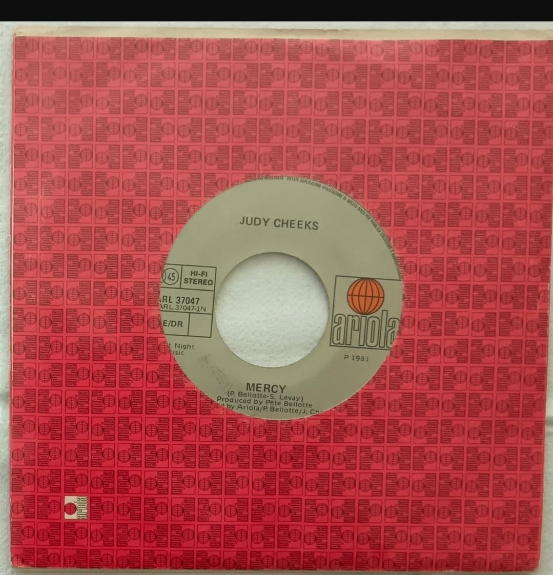 JUDY CHEEKS — MERCY