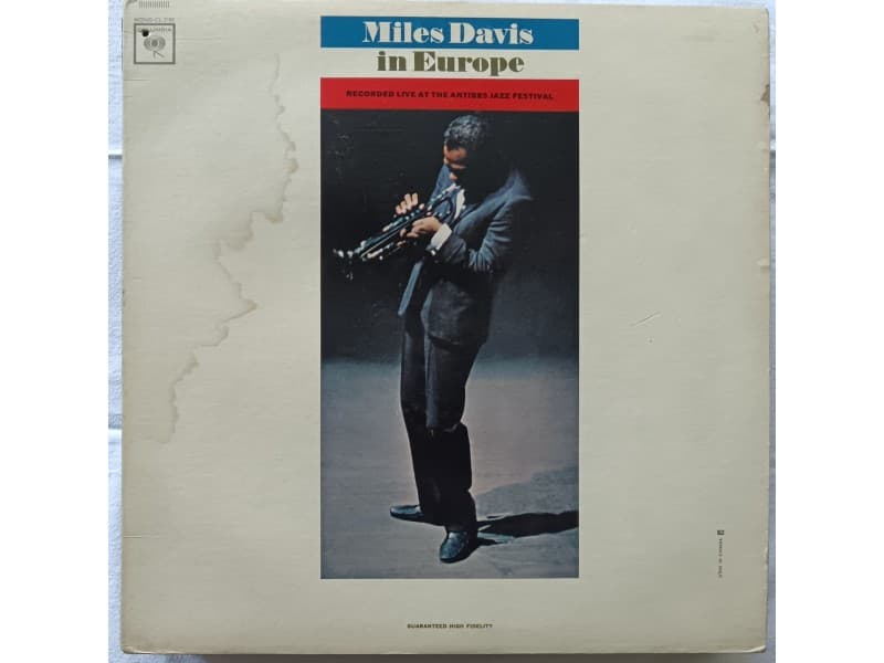 MILES DAVIS — IN EUROPE