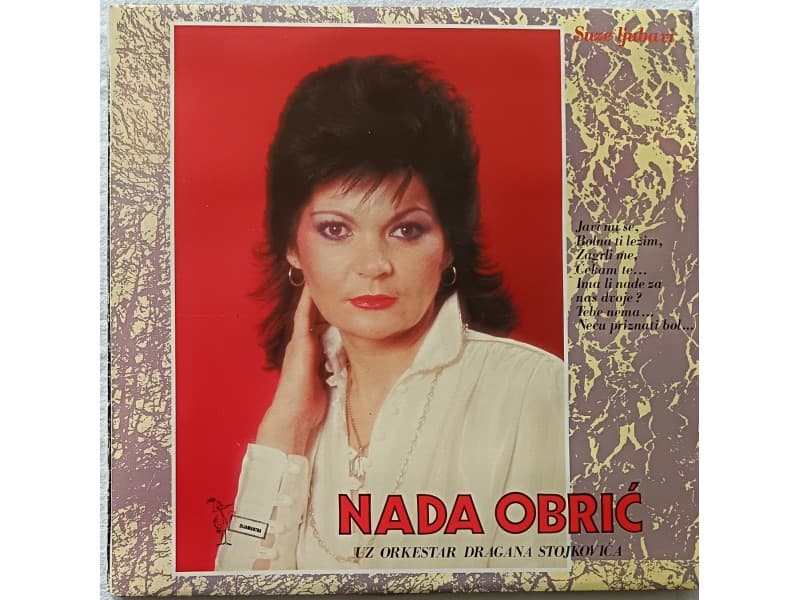 NADA OBRIC — SUZE LJUBAVI
